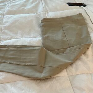 Women's Tan Ankle Pants